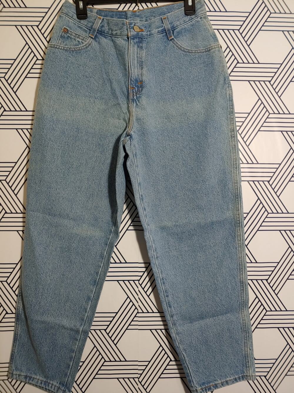 90's Gitano Mom Jeans High Waist Relaxed Fit Cottage Norm Size 14 P Deadstock
